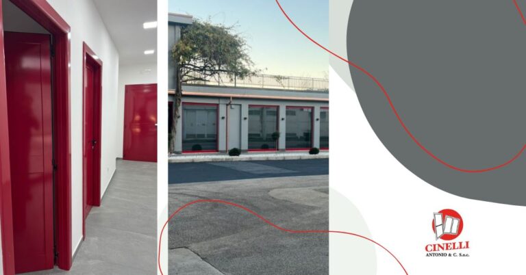 Azienda produzione montaggio infissi alluminio a Frosinone da Infissi Cinelli