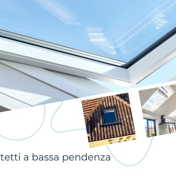 Misure e prezzi finestre VELUX tetti bassi a Roma da Sime Srl