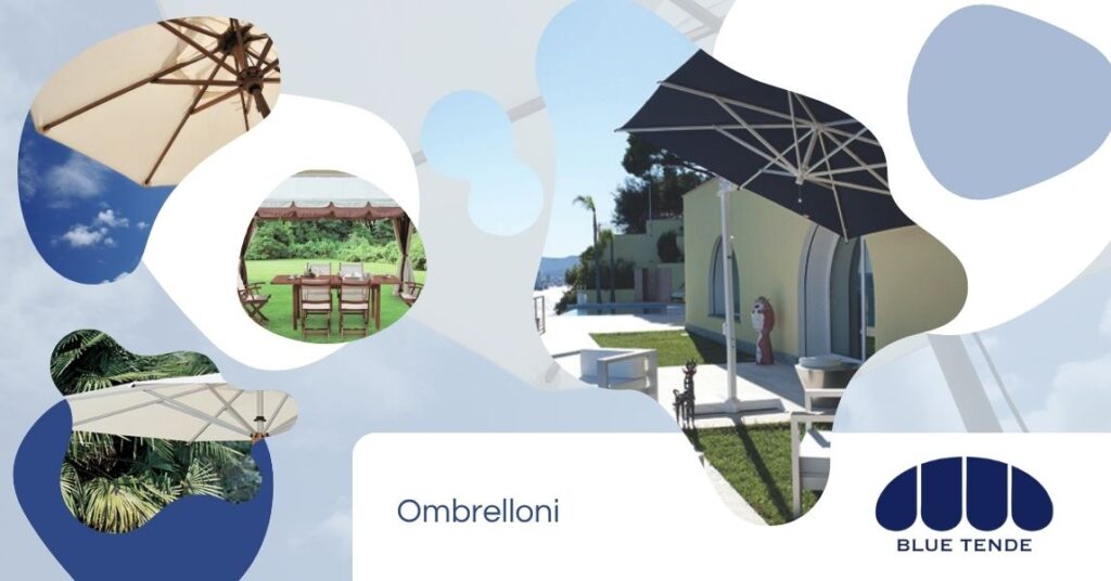 Ombrelloni da giardino a Lido dei Pini