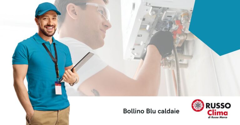 Bollino Blu caldaie Riello a Grottaferrata da Russo Clima