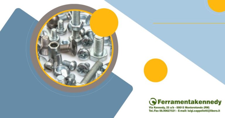 Vendita accessori e viteria inox a Monterotondo: qualità e disponibilità per ogni esigenza